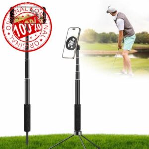 Ground Golf Selfie Stick to Record Swing