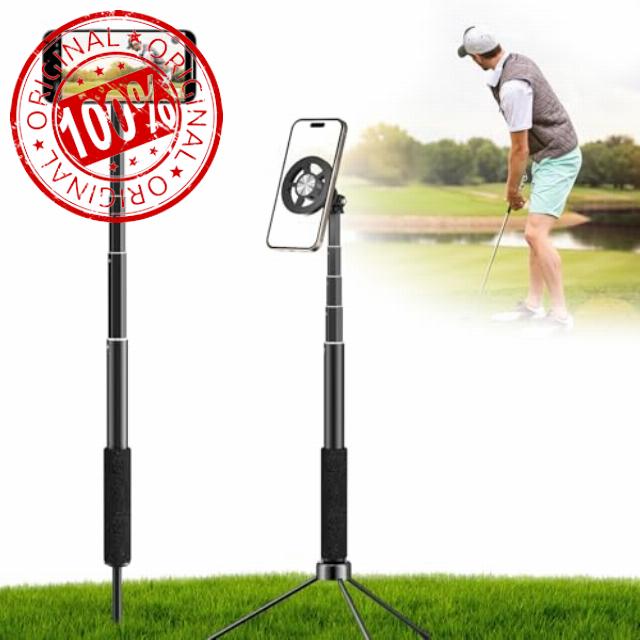 Ground Golf Selfie Stick to Record Swing
