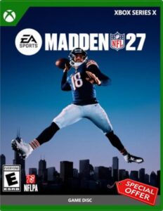EA Sports Madden NFL 27 - Standard Edition Xbox Series X |Disc I VideoGame |English