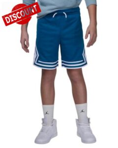 Nike Jordan Air Big Kids Dri-FIT Diamond Shorts (Industrial Blue