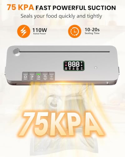 20 Bags 75kPa Vacuum Sealer