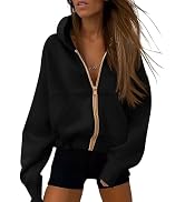 PRETTYGARDEN Hoodies for Women Sweatshirt Zip Up Hoodie Fall Fashion 2026 Trendy Long Sleeve Jack...