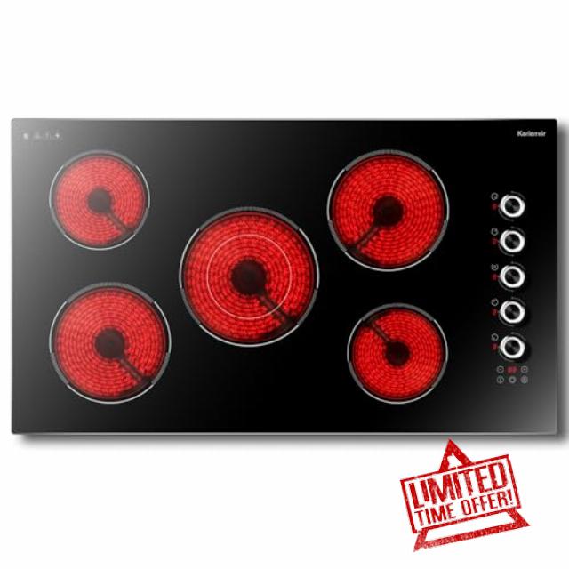 36 Inch Electric Cooktop