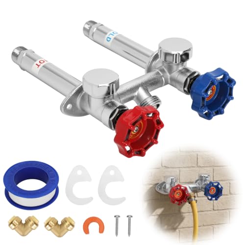 1/2" NPT X 3/4" GHT Hose Bib Anti-Siphon Frost-Free Sillcock