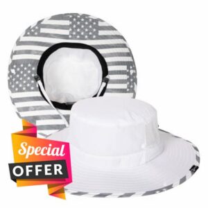 TOP-EX Wide Brim Bucket Sun Hat for Men & Women