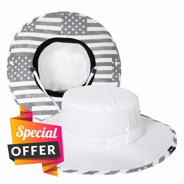 TOP-EX Wide Brim Bucket Sun Hat for Men & Women