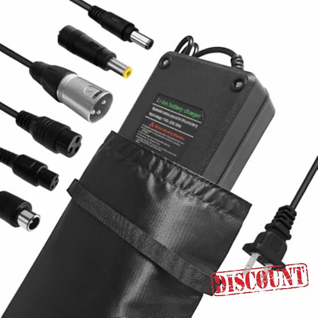 54.6V 3A / 5A Super Fast Charger for 48V Battery
