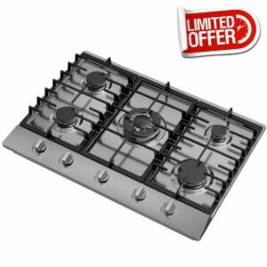 Gas Cooktop 30 Inch with 5 Sealed Burner