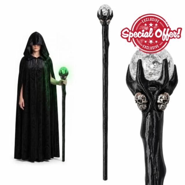 Halloween Light Up Wizard Staff