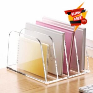 YUXUN Acrylic Desk File Organizer