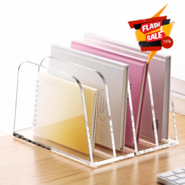 YUXUN Acrylic Desk File Organizer