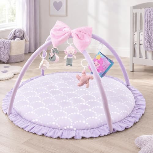 Extra Thick Playmat with Sensory Toys Tummy Time for Babies 0-18 Months