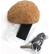 Aytupotin Outdoor Spare Key Hider - Fake Rock Key Hiders Outside for Yard, Perfect to Hide a Key ...
