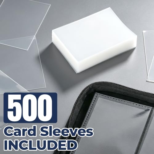 500 Card Sleeves INCLUDED 9 Pocket