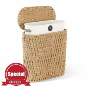 Endymion 3 Gallon Wicker Trash Can