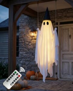 Spooky Hanging Ghost Decorations                                                          5FT Height