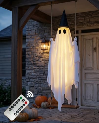 Spooky Hanging Ghost Decorations                                                          5FT Height