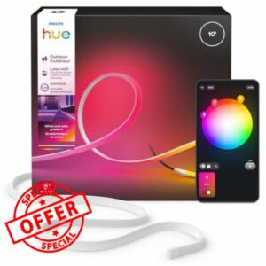 Philips Hue OmniGlow Outdoor LED Strip Light 10ft