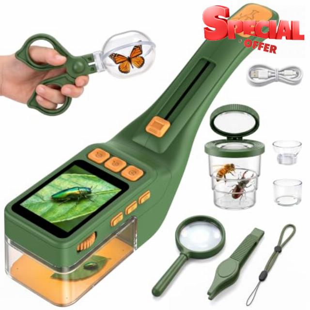 Kids handheld microscope Bug Catcher