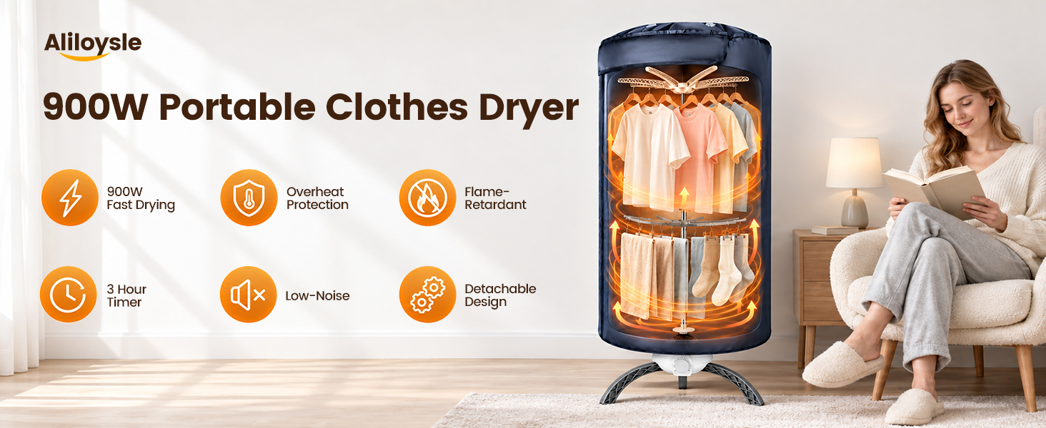 portable clothes dryer
