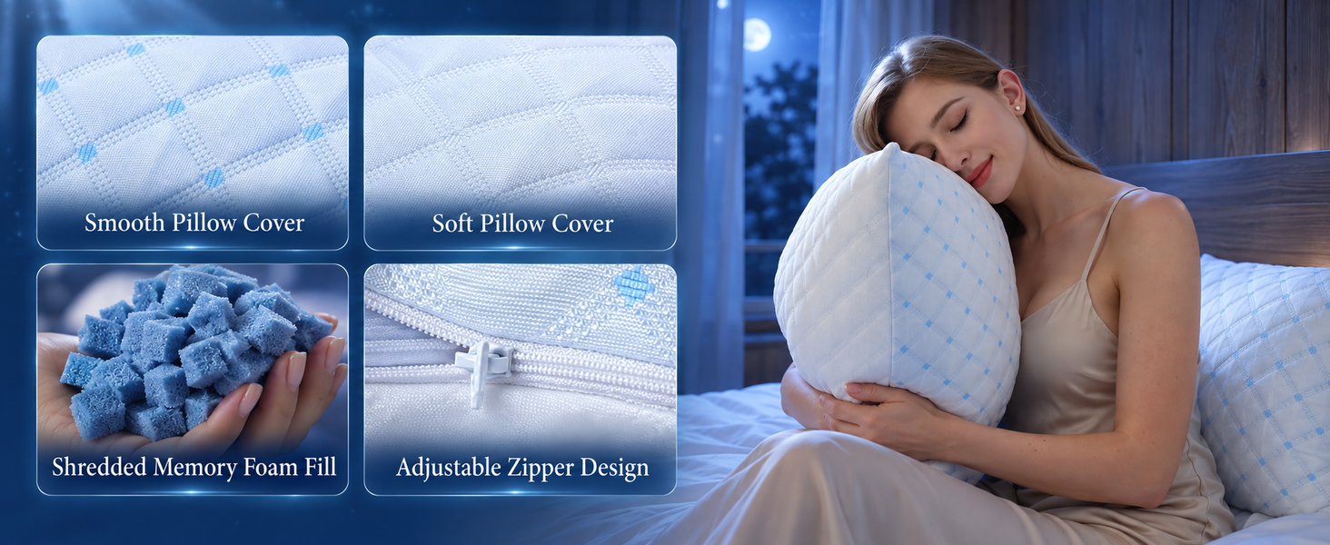 pillows queen size set of 2