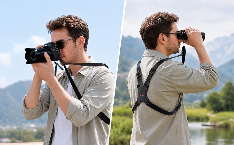 Camera Strap Chest Harness
