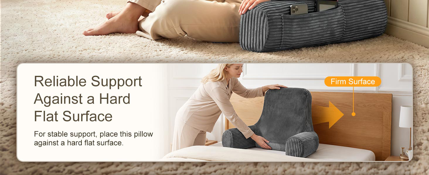 Reliable Support Against a Hard Flat Surface
