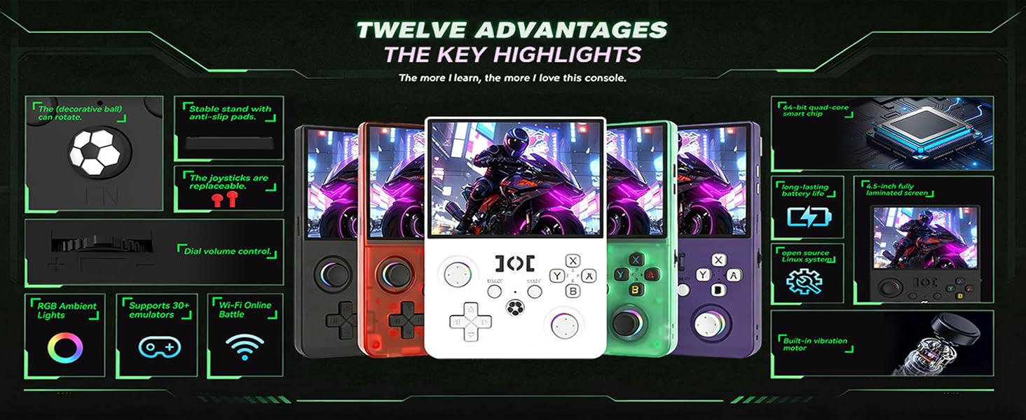 TWELVE ADVANTAGES,THE KEY HIGHLIGHTS