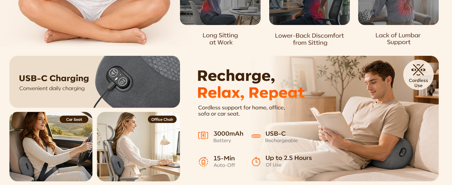 smoothspine triple fusion massager