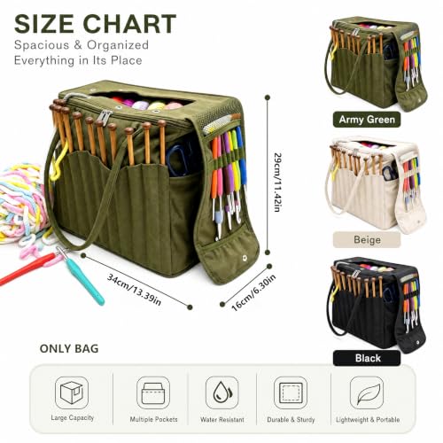Knitting Bags and Totes for Yarn