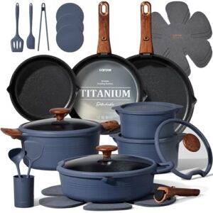 Pots and Pans Set Detachable Handle                                                          Non-Stick
