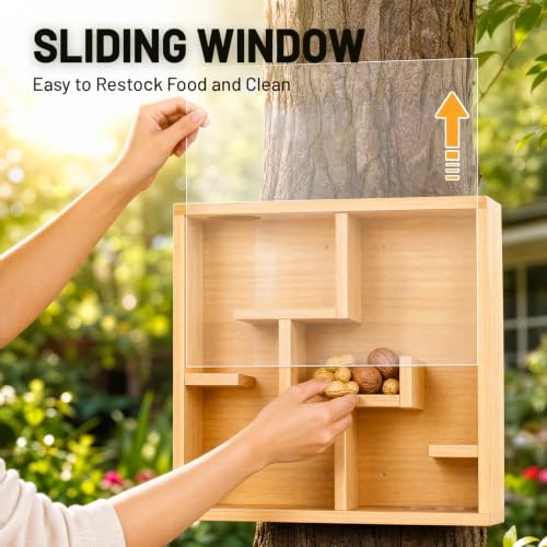 Predator-Resistant Squirrel Shelter