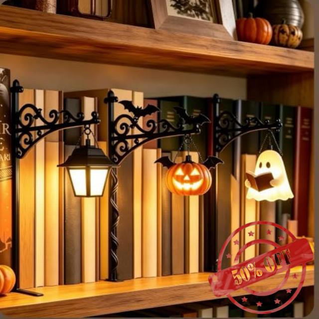 Library Lantern Bookshelf Lamp