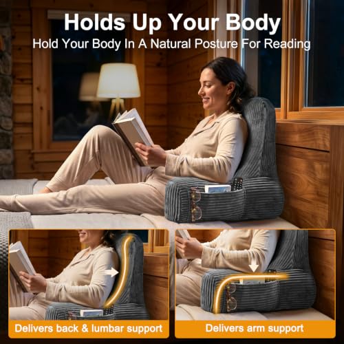 Side Pockets for Phone Tablet Remote