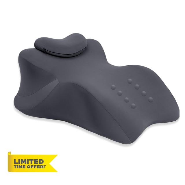 Memory Foam Ergonomic Wedge Intimacy Pillow - 27° Lift Support Cushion                                                          Reading & Prone Positions Multi-Functional Rest Pillow for Neck