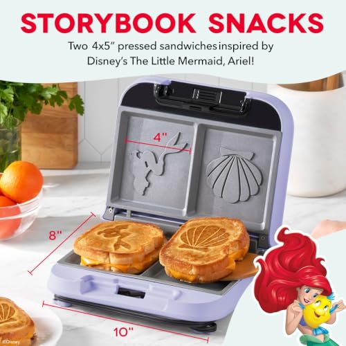 Lavender Grilled Cheese & Breakfast Panini Press for Kids