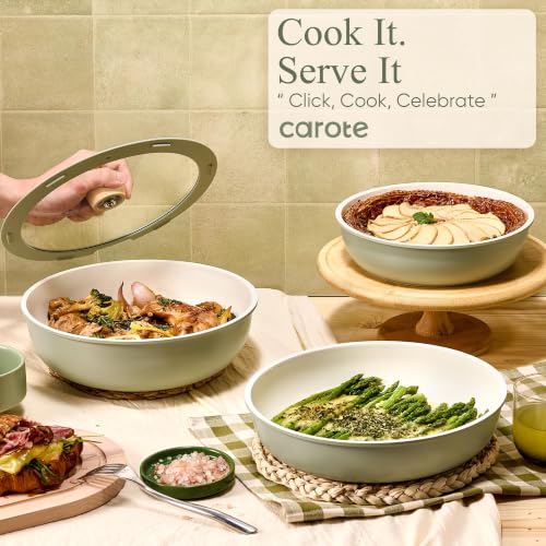 Non-Toxic Kitchen/Apartment/Camping/RV/ Traveling Cooking Sets