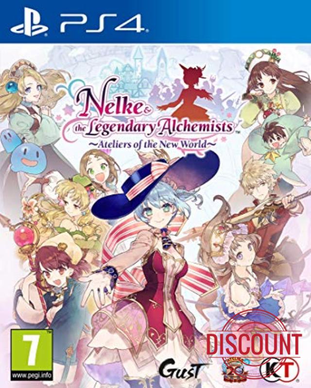 Nelke & the Legendary Alchemists: Ateliers of the New World (PS4) (Renewed)