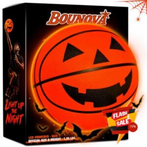 Light Up Basketball with Bold Designs