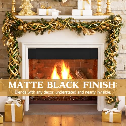 for 28 to 48" Fireplace Hood Heat Shield
