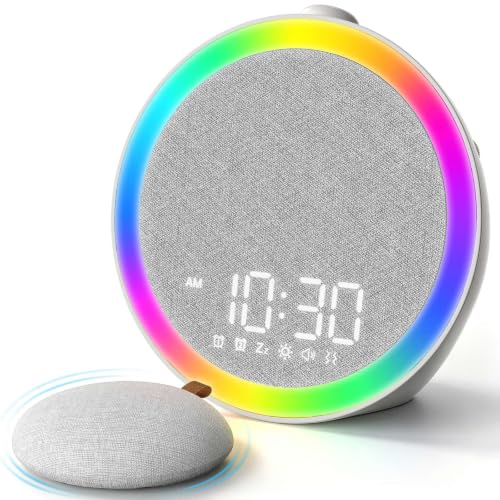 Alarm Clock with Wireless Bed Shaker for Hearing Impaired