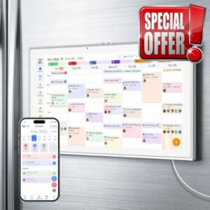 15.6 Inch Smart Touch Screen Magnetic Digital Calendar
