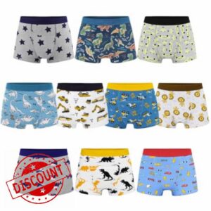 MOEMOE BABY Boys Training Underwear 10 Pack