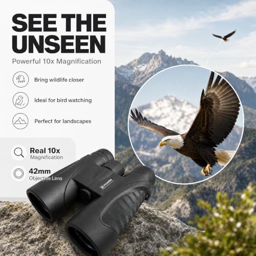 Bird Watching & Cruise Ship Travel                                                          High Powered Binocular Essentials Norwegian Alaska Must Haves Hiking Camping Gea