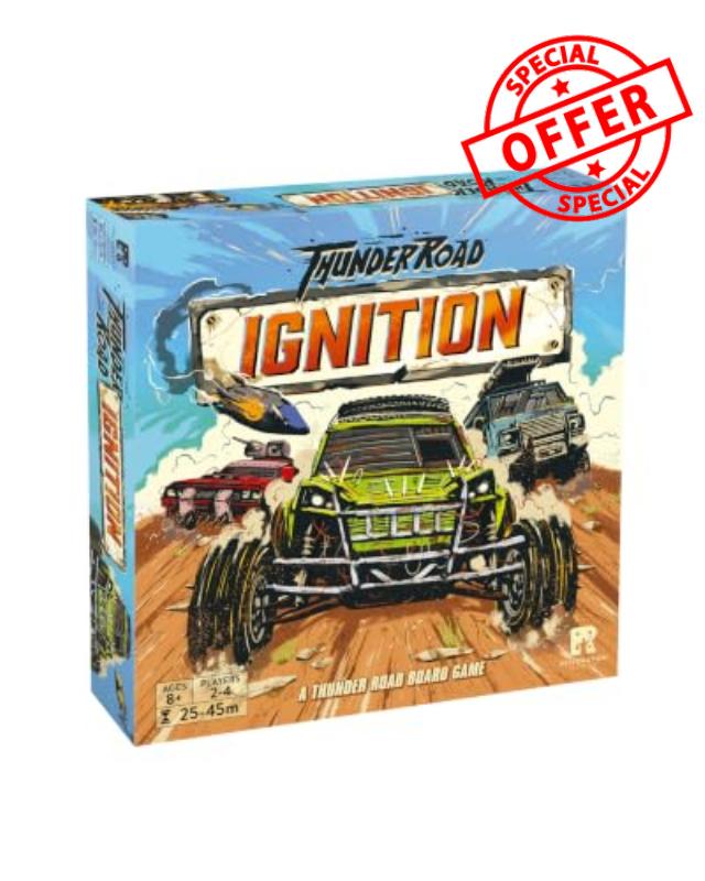Restoration Games Thunder Road: Ignition                                                          Racing and Strategy Board Game