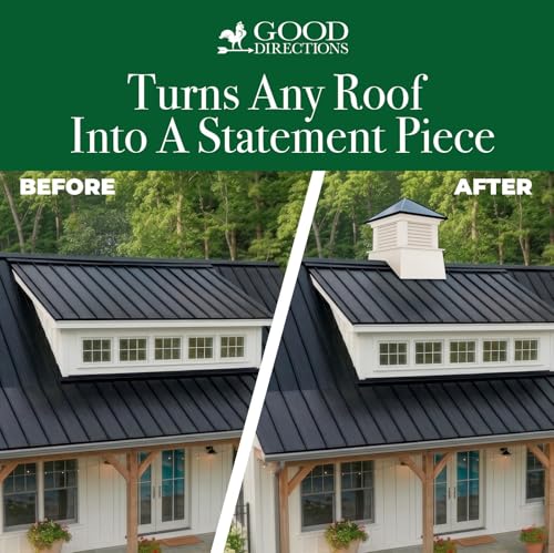 White PVC Vinyl with Black Aluminum Roof