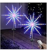 DenicMic Solar Pathway Lights Outdoor Garden Lights Glass Stainless Steel | Waterproof Solar Powe...