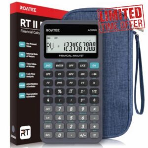 ROATEE Financial Calculator for College Students & Business Professionals                                                          Advanced Accounting & Real Estate Calculator