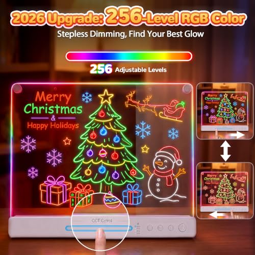 32H Runtime LED Note Board for Girls Boys Christmas Art Toy Kits