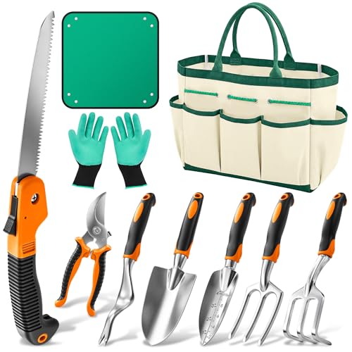 Gardening Gloves and Tool Bag for Weeding